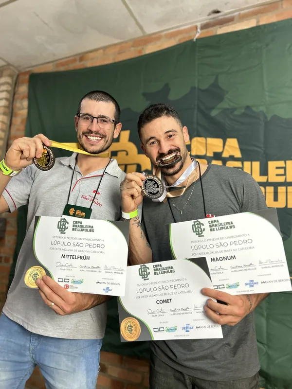 Premiação na Copa Brasileira de Lúpulos 2024